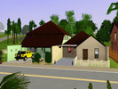 Sims 3 — Indonesian Simple Resident House (Two Families in One Lot) by mca_trane — CAR ON SCREENSHOT NOT INCLUDED I'm