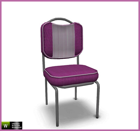 Sims 3 — Chair Dining Retro by rebecah — Chair Dining Retro by Rebecah