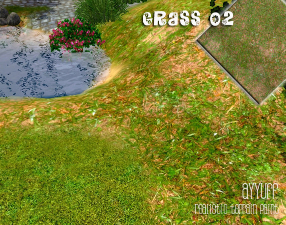 Sims 3 — Grass 02 by ayyuff — 