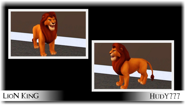 Sims 3 — Simba by hudy777-design — Simba from Disney's Lion King