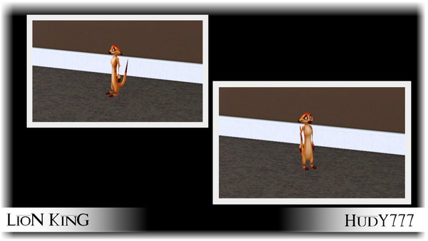 Sims 3 — Timon by hudy777-design — Timon from Disney's Lion King