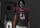 Sims 3 — CTFxC  by Aniquesh — Must-have for every true CTFxC-er - gray TShirt with Charles&amp;amp;Alli's both dogs -