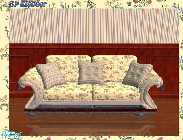Sims 2 — Helga86 Saga Summer TC45 - Sofa by Eisbaerbonzo — Beautiful Helga sofa in summer optics