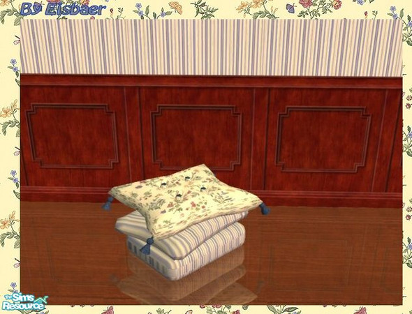 Sims 2 — Helga86 Saga Summer TC45 - Chair by Eisbaerbonzo — Cute summer pillow chair