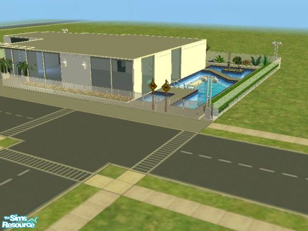 Sims 2 — Tonga by caclark — modern unfurnished house for single or couple