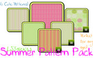 Sims 3 — Summer Patterns Pack by LS3alexis — This package contains 6 patterns for your game. Thank you to Camxso from