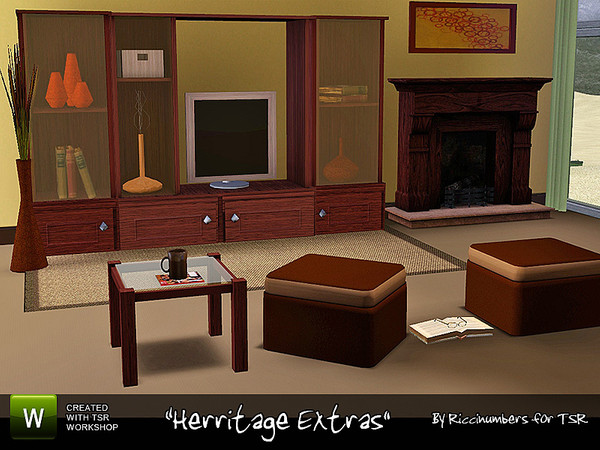 Sims 3 — Herritage Extras by TheNumbersWoman — 