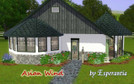 Sims 3 — Asian Wind by Esperantia — This small house I think is perfect start for one sim or young family who likes asian