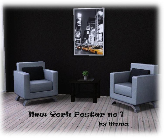 Sims 3 — NY posters set1 by monikaparus — NY posters set1