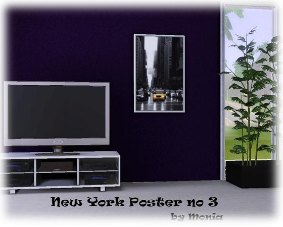 Sims 3 — NY posters set3 by monikaparus — NY posters set3