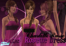 Sims 2 — Charlotte Russe - Rossette Dress - Sims 2 by LS3alexis — Hey guys! Here is my version for the Rossette Dress