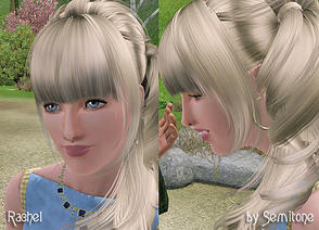 Sims 3 — Rachel by Semitone — Without hair. The best view with: - Aikea Guinea - Default Replacement Skintone V1 - FEMALE