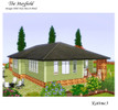 Sims 3 — The Mayfield by kattmc3 — This charming two bedroom, two bathroom cottage style home is the perfect place for