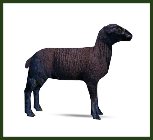 Sims 3 — Lamb Sculpture by rebecah — LambSculpture by Rebecah