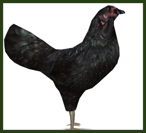 Sims 3 — Hen Sculpture by rebecah — Hen Sculpture by Rebecah