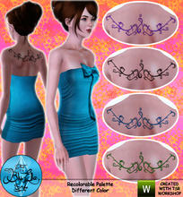 Sims 3 — BluElla - Style Tatto Set 02 by BluElla — BluElla - Style Tatto Set 02
