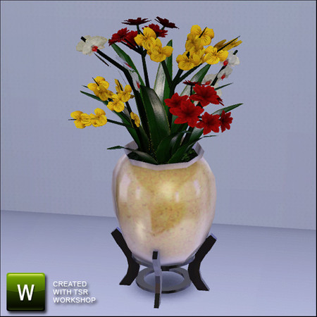 Sims 3 — Mixed Planter by sim_man123 — Mixed Planter, made by sim_man123 from TSR. TSRAA. Made by request for tug(c)