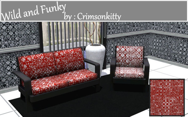 Sims 3 — Wild Pattern by saffroncat5 — SaffronCat5