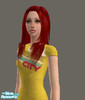 Sims 2 — Owl City Shirt by coolbeans23 — As a fan of his work, I was bored one day and created this. You WILL need a