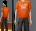 Sims 3 — Camp Half Blood T-shirt by tresquall123 — T-shirt based on the best-selling novel and it's movie adaptation, The