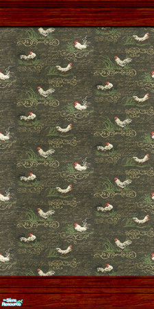 Sims 2 — Bistro Wall Collection - #02 by paintedladysims — 2 of 12 wall designs in the collection.