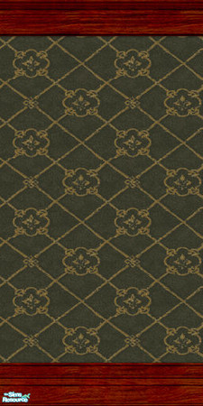 Sims 2 — Bistro Wall Collection - #04 by paintedladysims — 4 of 12 wall designs in the collection.