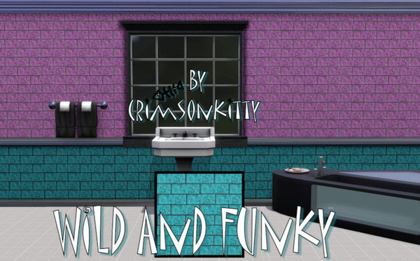 Sims 3 — Brick Wall by saffroncat5 — SaffronCat5