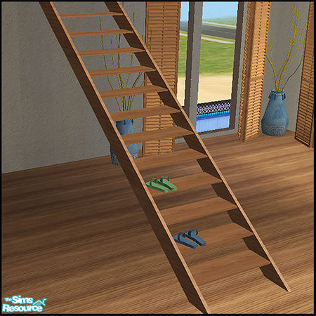 Sims 2 — Under the stair - stair by steffor — 