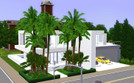 Sims 3 — Rectancubic by Sophronis — Modern house with loads of rectangulars and cubes consisting it, and a lovely pool
