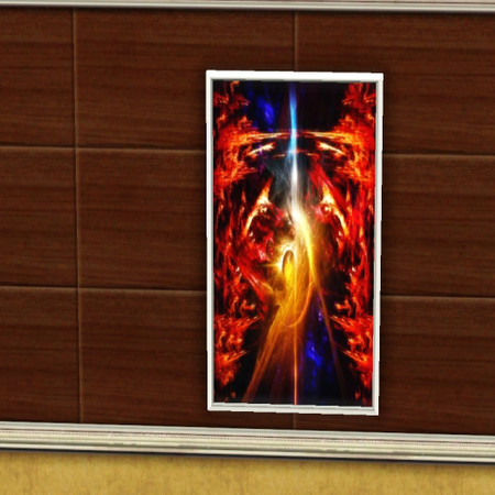 Sims 3 — Nebula by jadepanther198303 — Wall art 