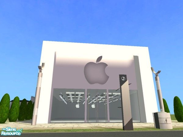 Sims 2 — APPLE STORE by ivanhorvatsb — \"APPLE STORE\" - Complete it furnshing and decorating