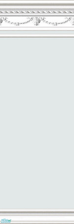 Sims 2 — jsf2RSNRWhisper by jsf —  Newly revised, white, rope swagged, and egg and dart embellished mouldings hold just a