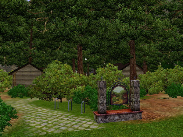 Sims 3 — Fir forest camping ground by Sakura4 — 