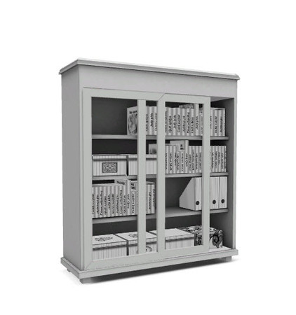 Sims 3 — Study Gustav: Bookcase by Sasilia — 2010 by Sasilia@TSR(c) only Deco! find it under decor/misc