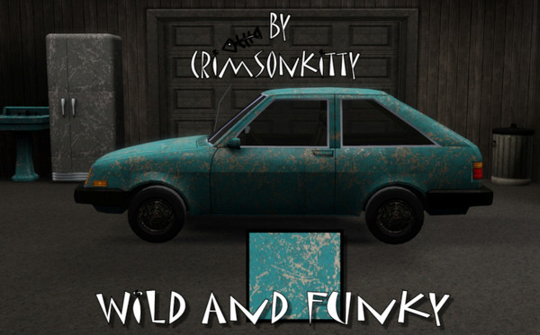 Sims 3 — Rusted Texture by saffroncat5 — SaffronCat5/old rusted texture has a 2 tone color palette