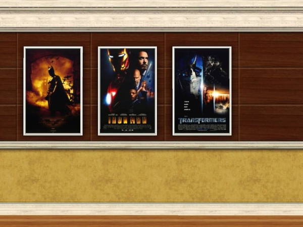 Sims 3 — Movie Posters Set 4 by jadepanther198303 — Movie posters for theaters or bedroom walls.