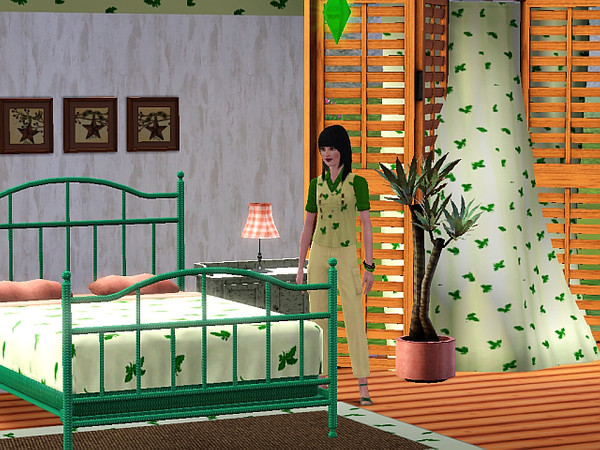 Sims 3 — Leaves by wolfspryte — A pattern by D. C. Brown.... made into a pattern for your sims. Three recolorable