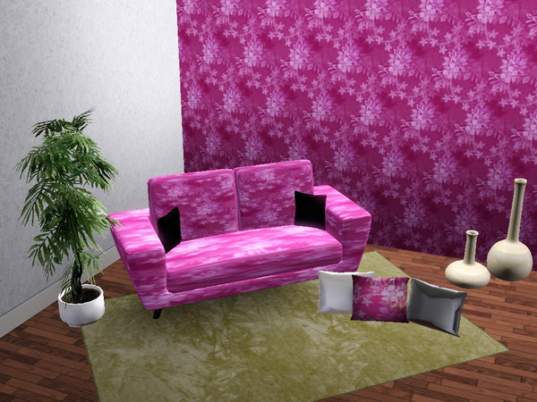 Sims 3 — Lady by matomibotaki — textile pattern classic