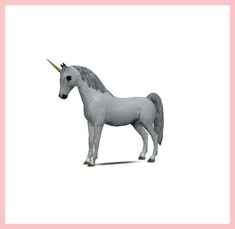 Sims 3 — Unicorn Deco by rebecah — Unicorn by Rebecah