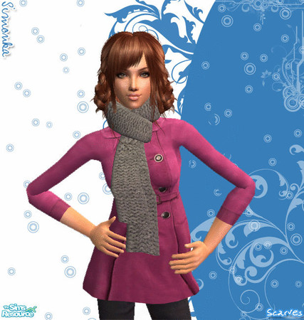 Sims 2 — Scarf - 1 by Simonka — :)