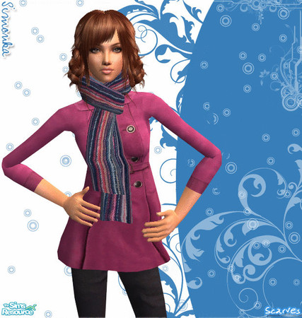 Sims 2 — Scarf - 3 by Simonka — :)