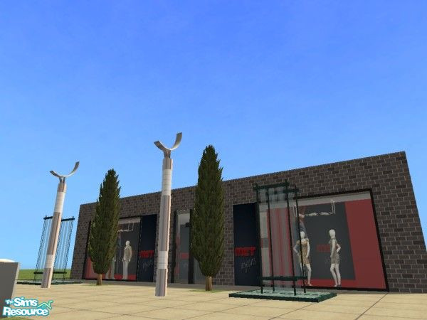 Sims 2 —  by ivanhorvatsb — MET JEANS FASHION SHOP; Complete it furnishing and decorating