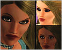 Sims 3 — Rebecca Sensa by Adele_SimMaker — Skin by Heiret Lipgloss by Lemon Leaf Eyebrows on Mod The Sims