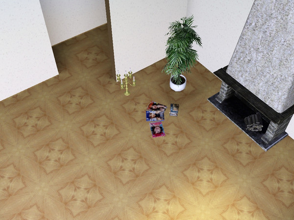 Sims 3 — Classic wooden title by matomibotaki — floor or title use