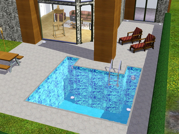 Sims 3 — Splash by matomibotaki — pool title