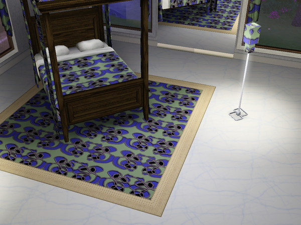 Sims 3 — Hadewych_Pattern_Batik_Skull_mirrored_noalpha by Hadewych — Handdrawn batik pattern by Hadewych for TSR Stored