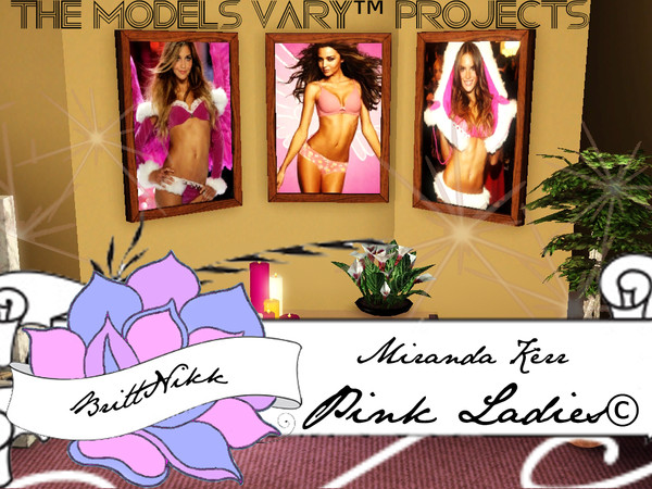 Sims 3 — MVP - Pink Ladies - Kerr by BrittNikk — Miranda Kerr. Copyright 2010. BrittNikk for TSR.