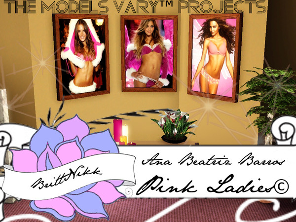 Sims 3 — MVP. Pink Ladies(c) Beatriz Barros by BrittNikk — Ana Beatriz Barros. Copyright 2010. BrittNikk for TSR.