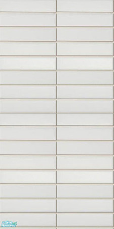 Sims 2 — Ceramic Tile Set - Wall04 White by ayyuff — 
