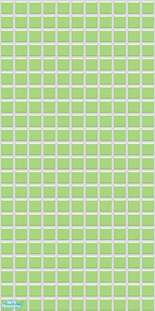 Sims 2 — Ceramic Tile Set 02 - Wall01 Green by ayyuff — 